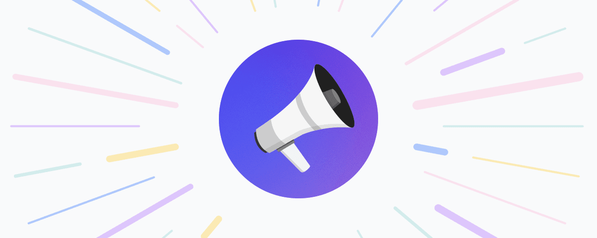 announcement banner